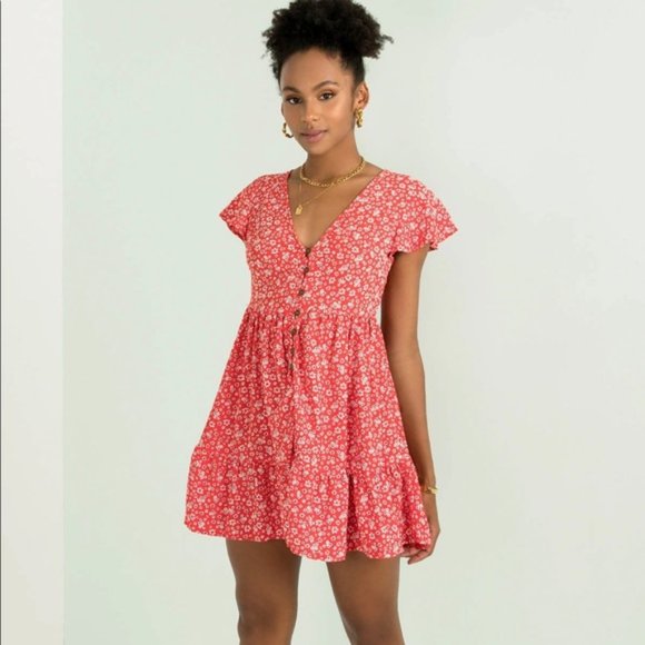 Sundae Muse | Tessa Summer Dress in Red ♥️ |NWOT| - Picture 4 of 9